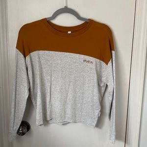 RVCA cropped women’s small long sleeve